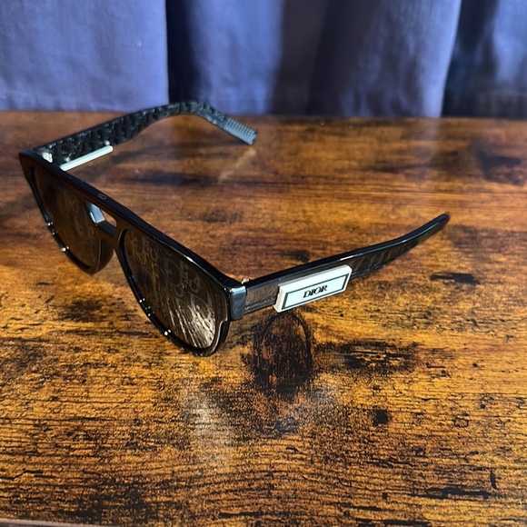 Dior B23 sunglasses, color black - Picture 3 of 5